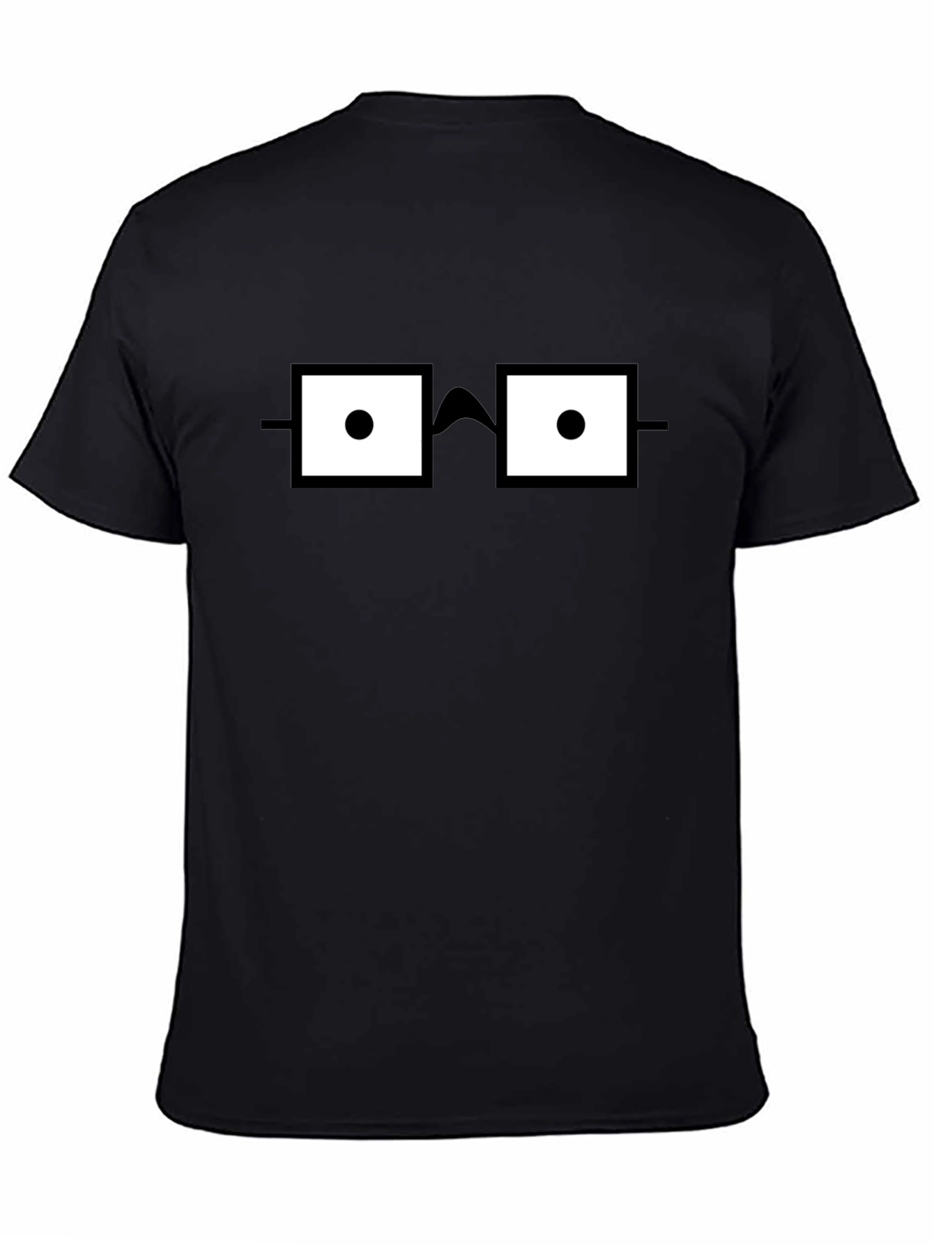 Nerdy Glasses Graphic T-Shirt - Geek Chic