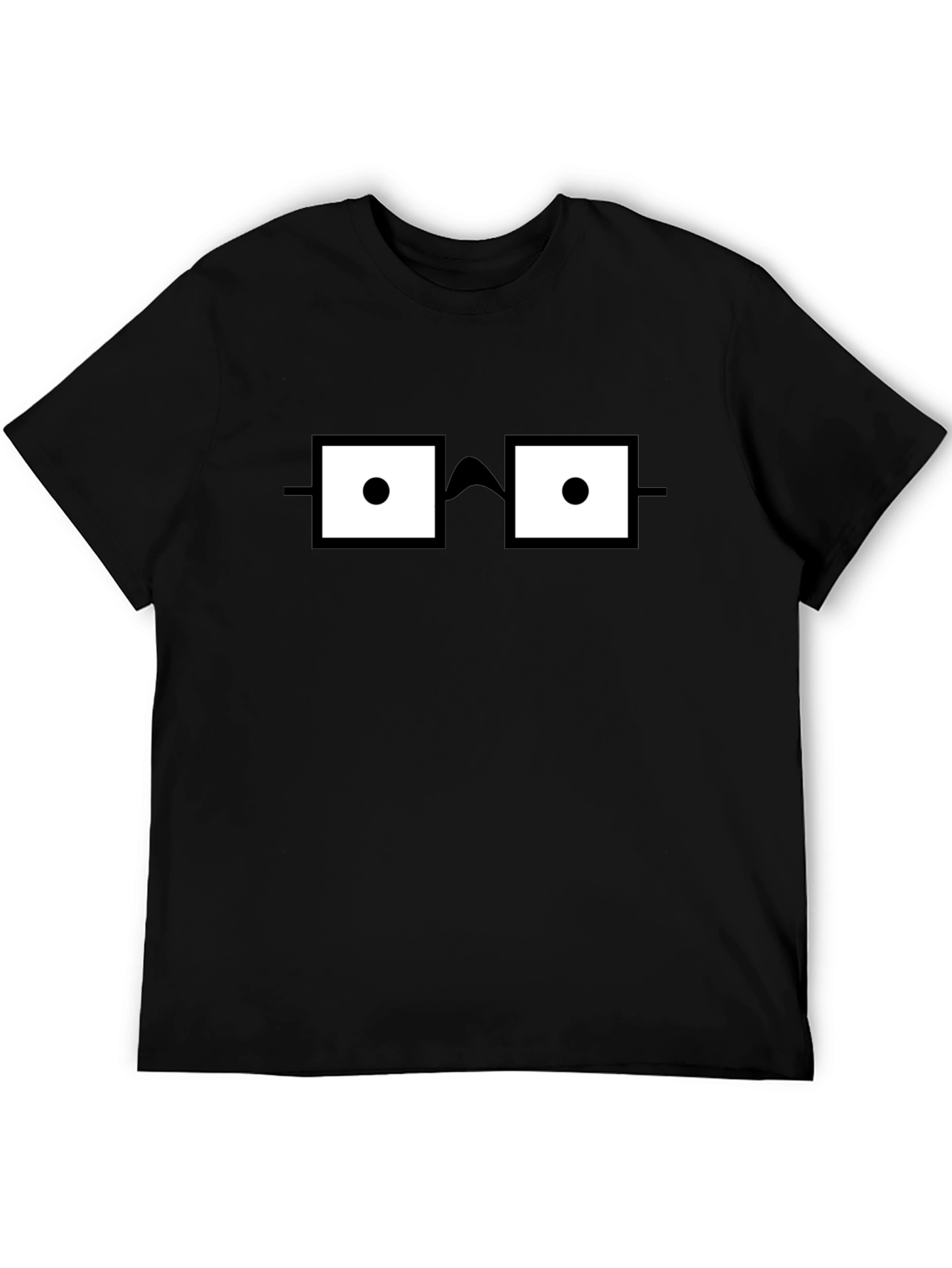 Nerdy Glasses Graphic T-Shirt - Geek Chic