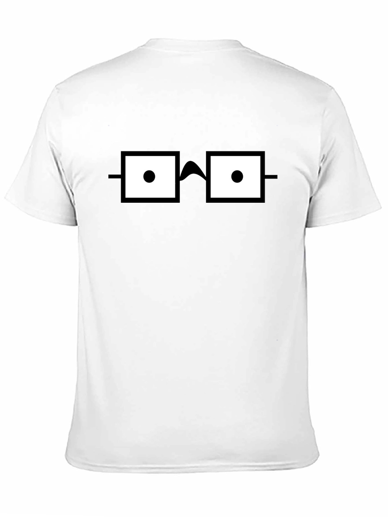 Nerdy Glasses Graphic T-Shirt - Geek Chic