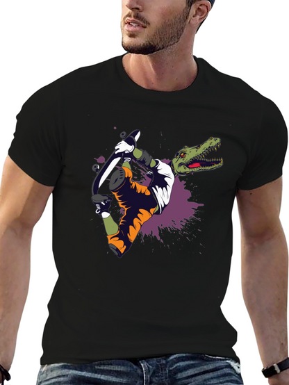 Dino Skater Graphic Tee