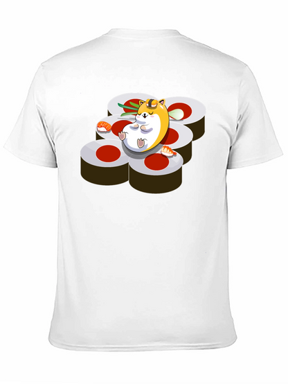 Sushi Hamster Graphic Tee - Relaxed Fit