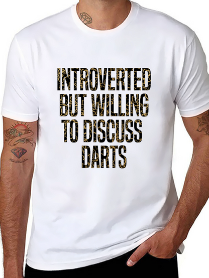 Introverted But Willing to Discuss Limits T-Shirt