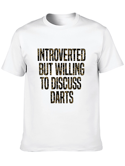 Introverted But Willing to Discuss Limits T-Shirt