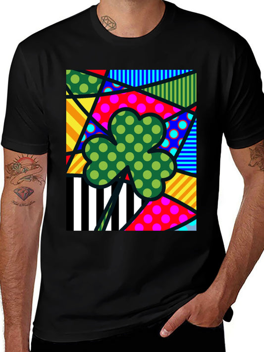 Funky Shamrock T-Shirt - St. Patricks Day Style