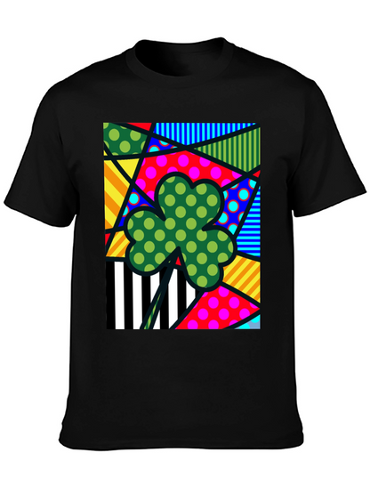 Funky Shamrock T-Shirt - St. Patricks Day Style