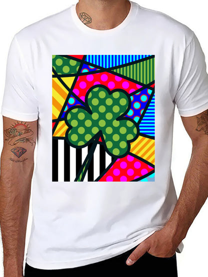 Funky Shamrock T-Shirt - St. Patricks Day Style