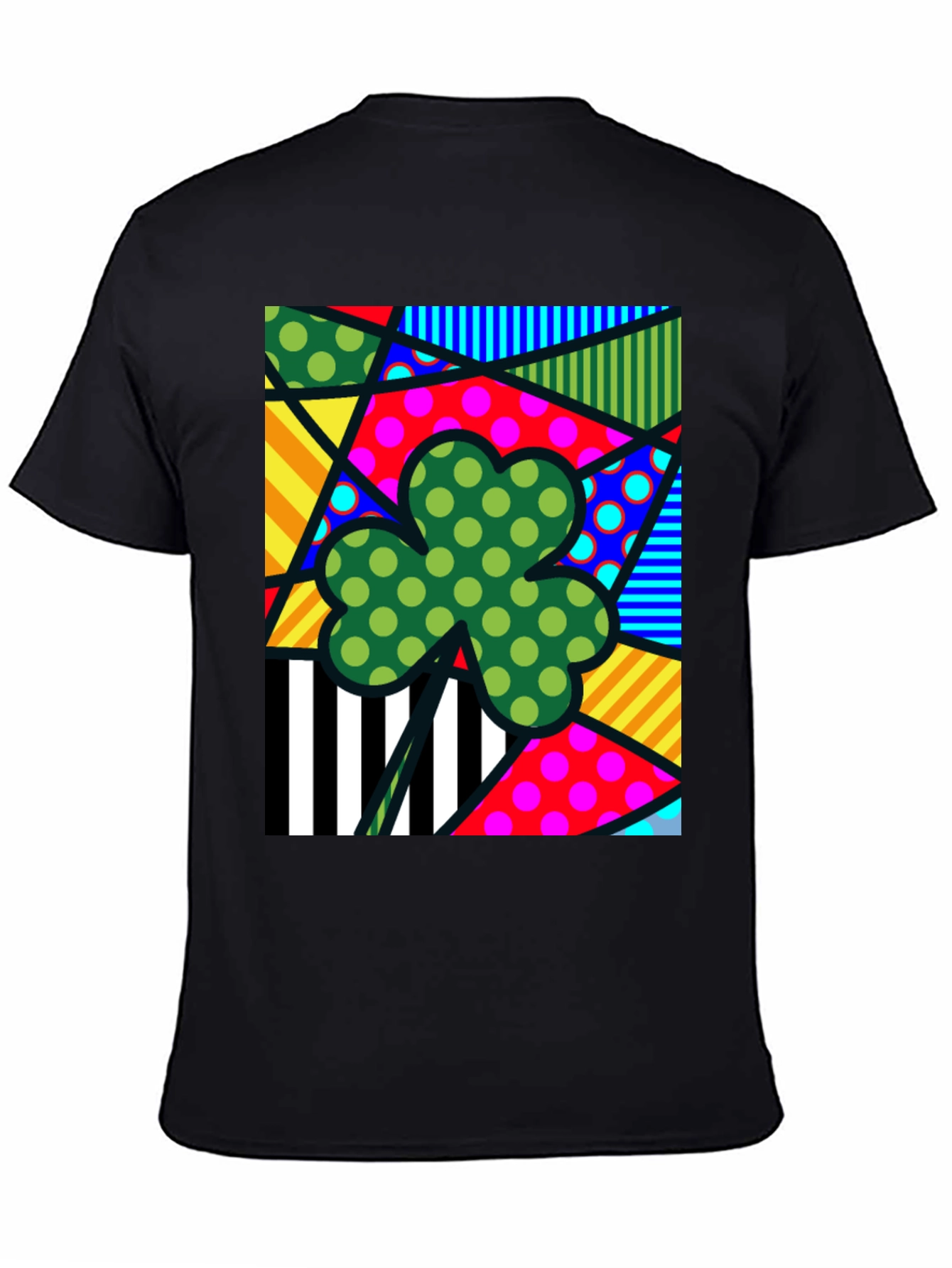 Funky Shamrock T-Shirt - St. Patricks Day Style