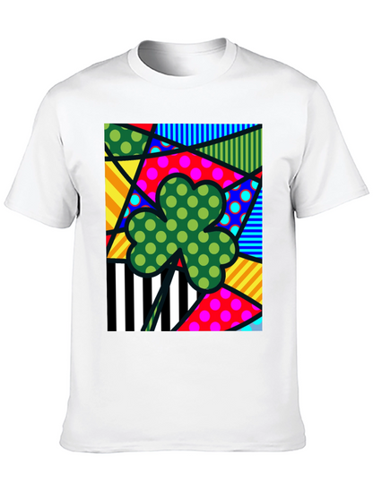Funky Shamrock T-Shirt - St. Patricks Day Style