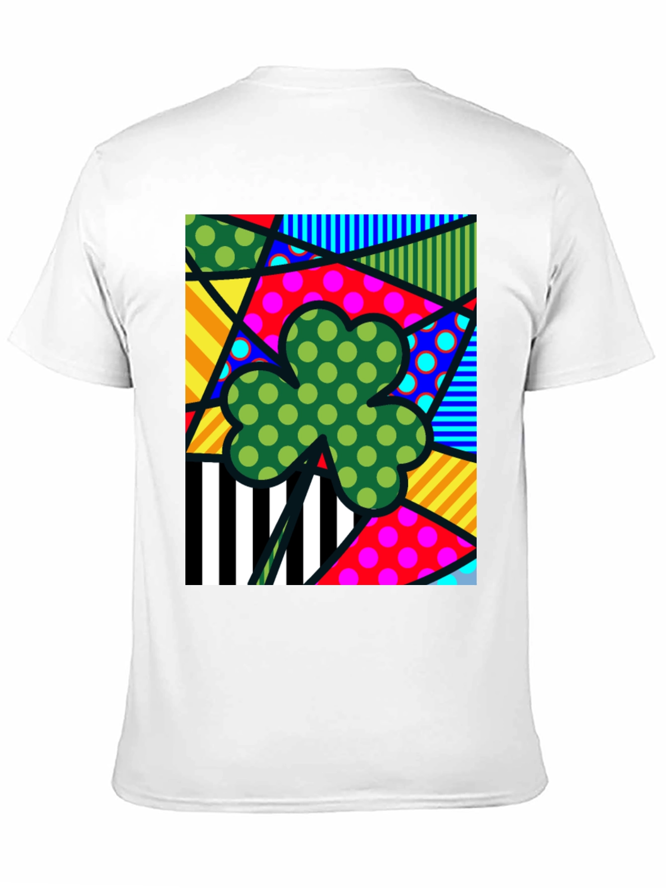 Funky Shamrock T-Shirt - St. Patricks Day Style