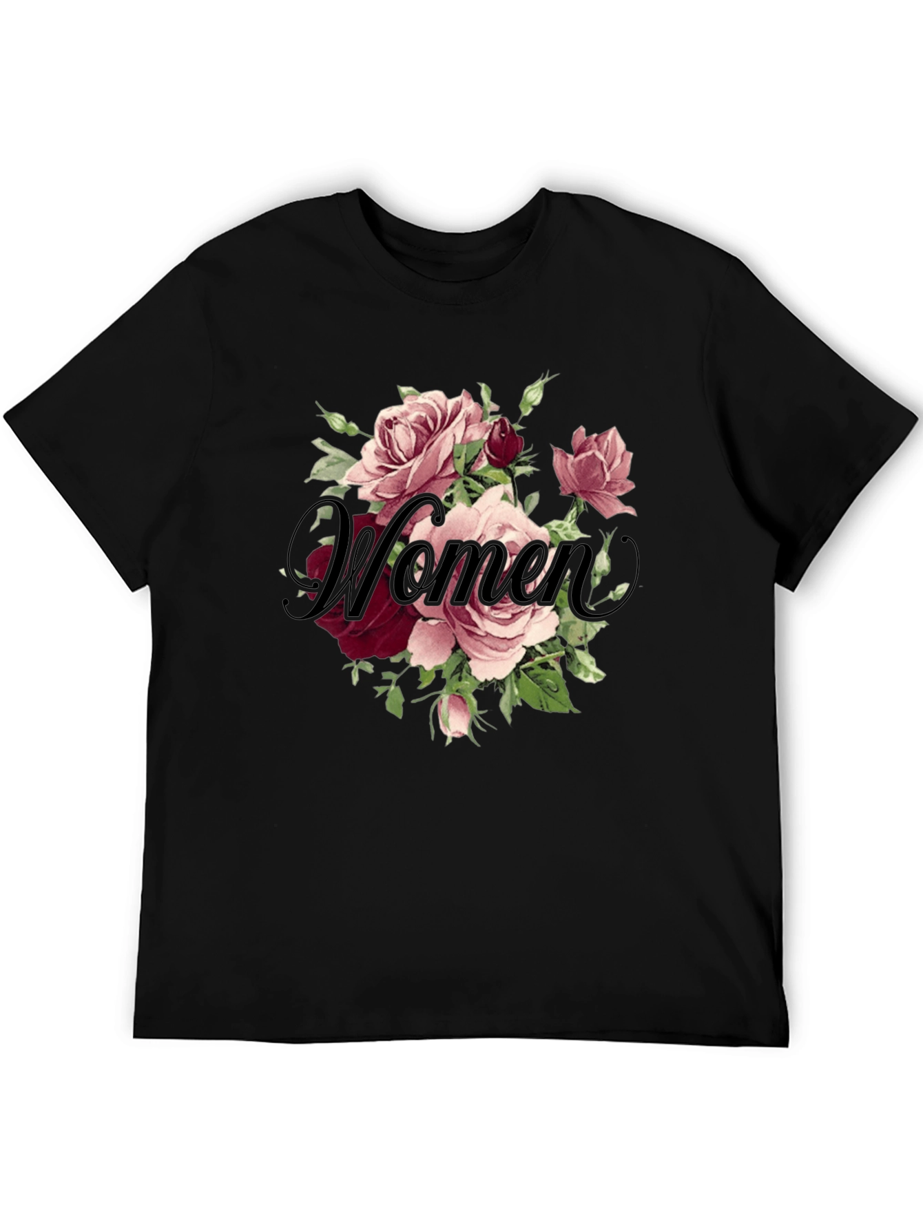Floral Womens T-Shirt - Elegant Design