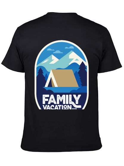 Family Vacation 2021 T-Shirt - Camping Adventure Tee