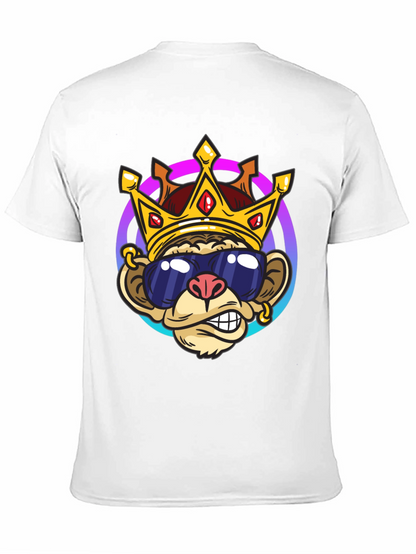 Monkey King Graphic Tee - Cool Cartoon Design