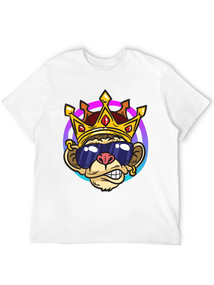 Monkey King Graphic Tee - Cool Cartoon Design