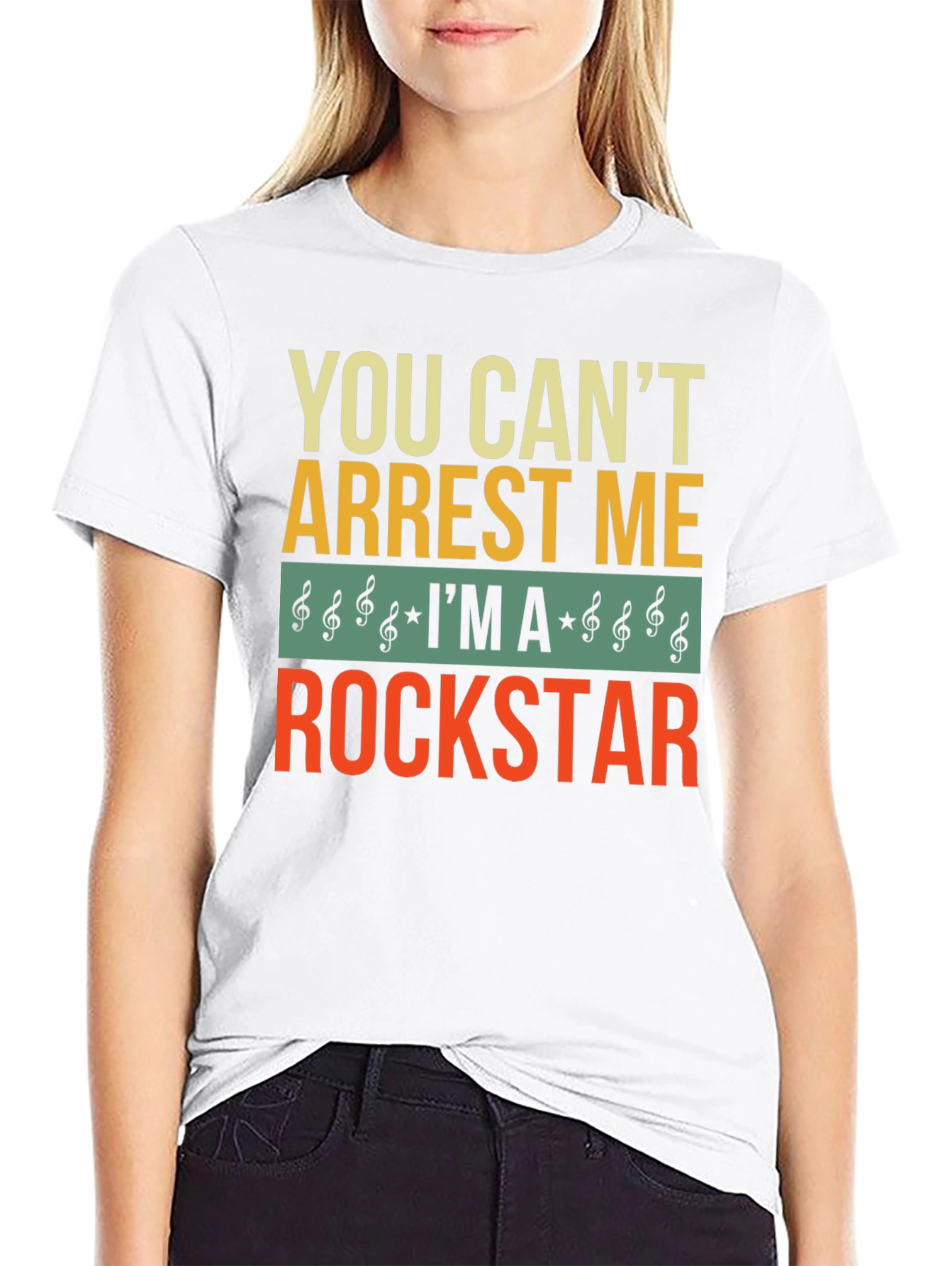 You Cant Arrest Me Rockstar Graphic T-Shirt