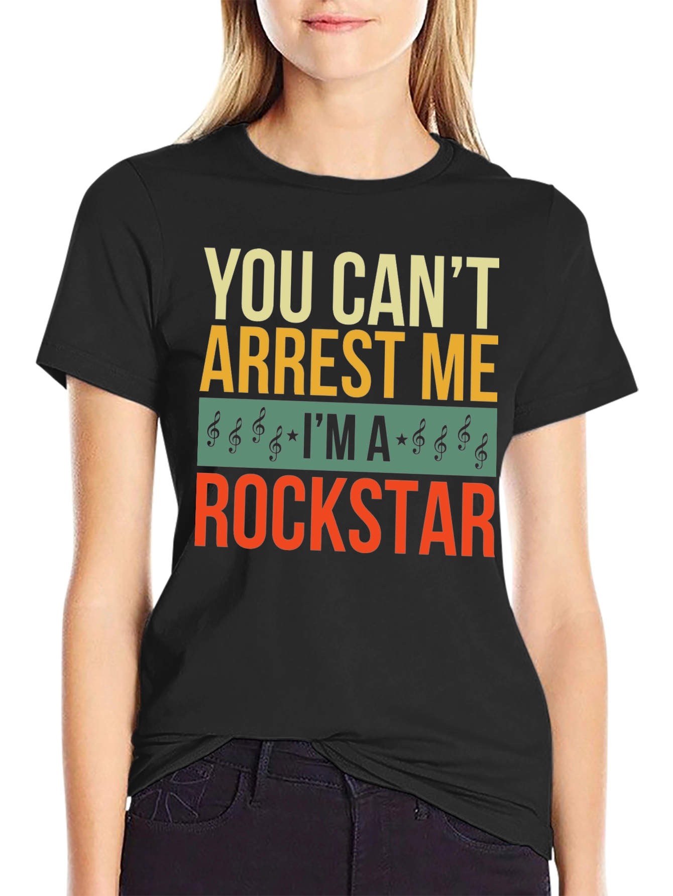 You Cant Arrest Me Rockstar Graphic T-Shirt