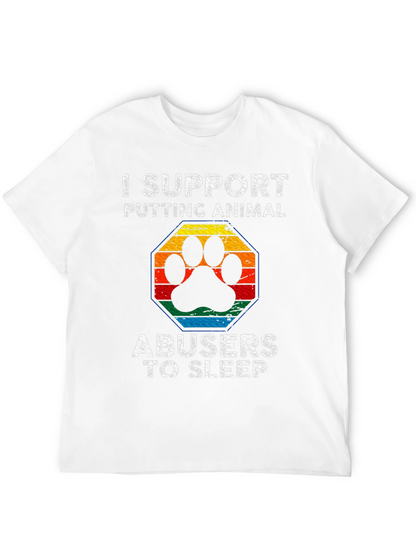 Animal Abuser Sleep Support Tee