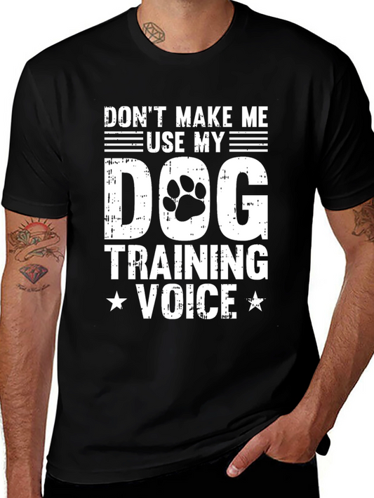 Dog Training Voice Graphic Tee