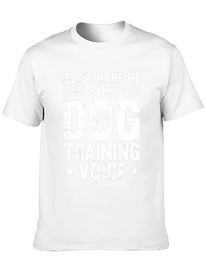 Dog Training Voice Graphic Tee