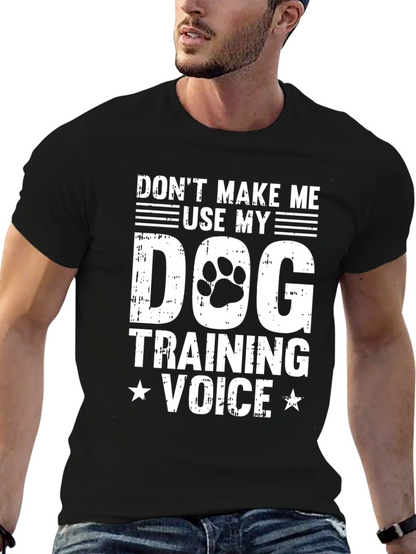 Dog Training Voice Graphic Tee