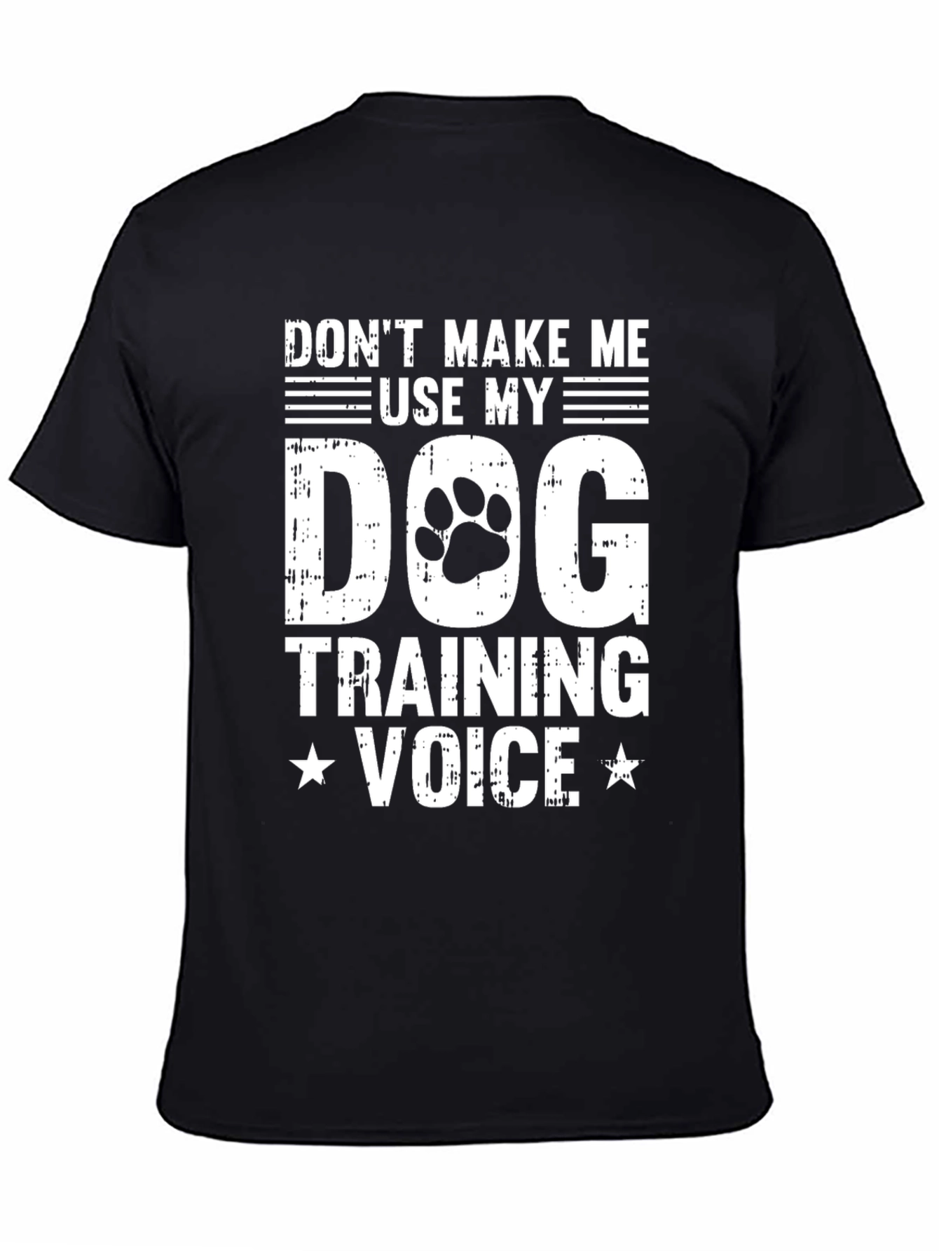 Dog Training Voice Graphic Tee