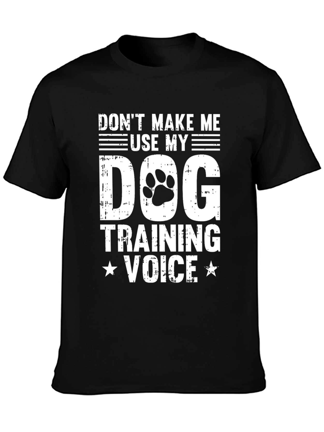 Dog Training Voice Graphic Tee