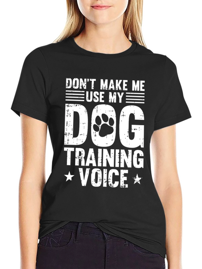 Dog Training Voice Graphic Tee