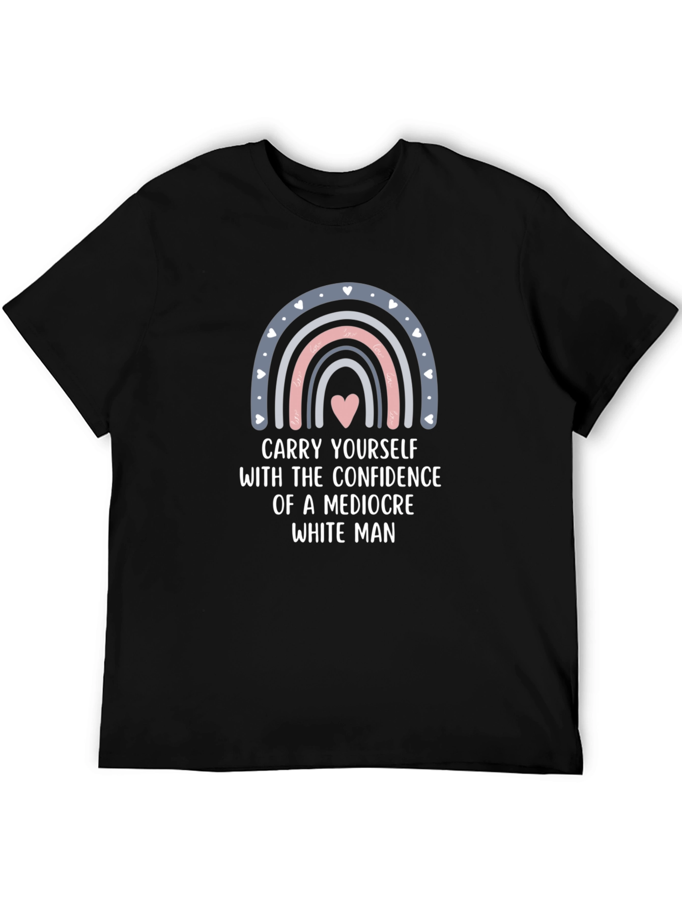 Carry Yourself T-Shirt - Confidence Rainbow Tee