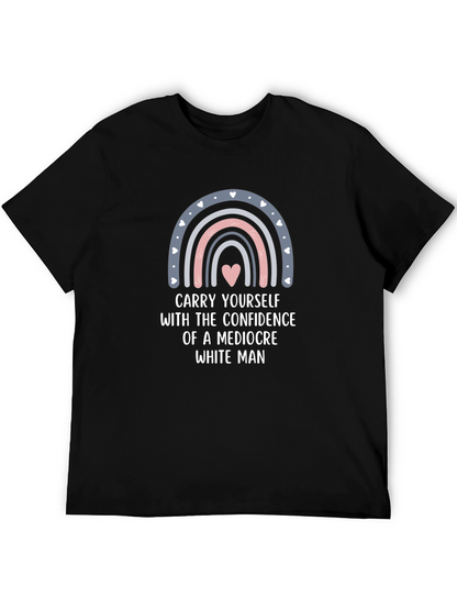 Carry Yourself T-Shirt - Confidence Rainbow Tee