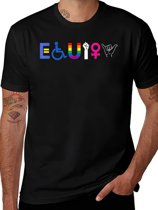 Equality Graphic T-Shirt - Inclusive Symbol Design