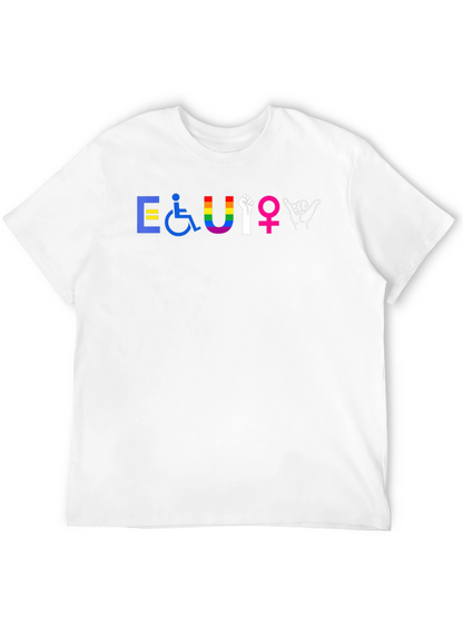 Equality Graphic T-Shirt - Inclusive Symbol Design