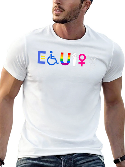 Equality Graphic T-Shirt - Inclusive Symbol Design