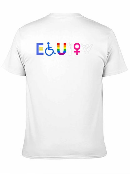 Equality Graphic T-Shirt - Inclusive Symbol Design