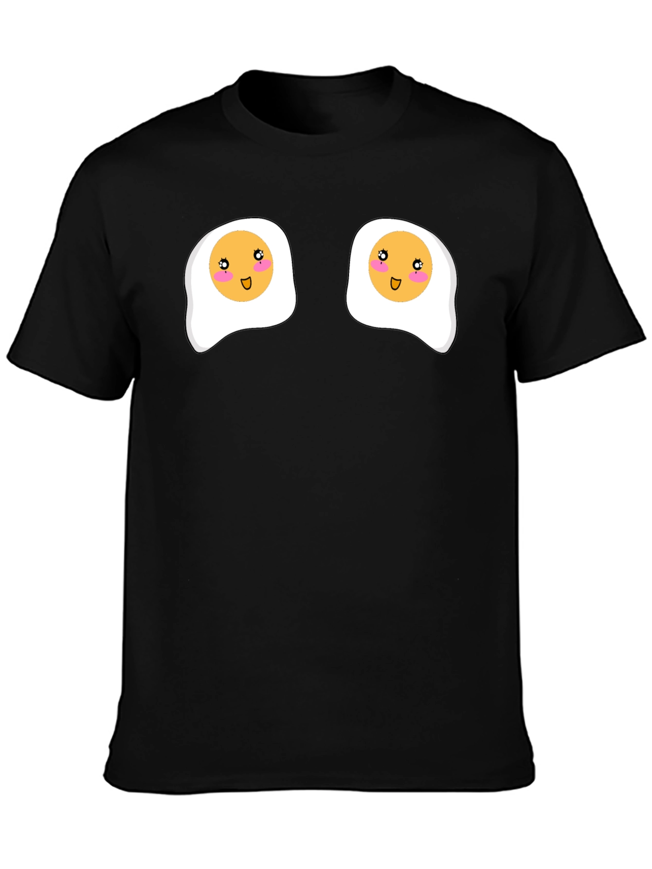 Funny Sunny Side Up Eggs Graphic T-Shirt