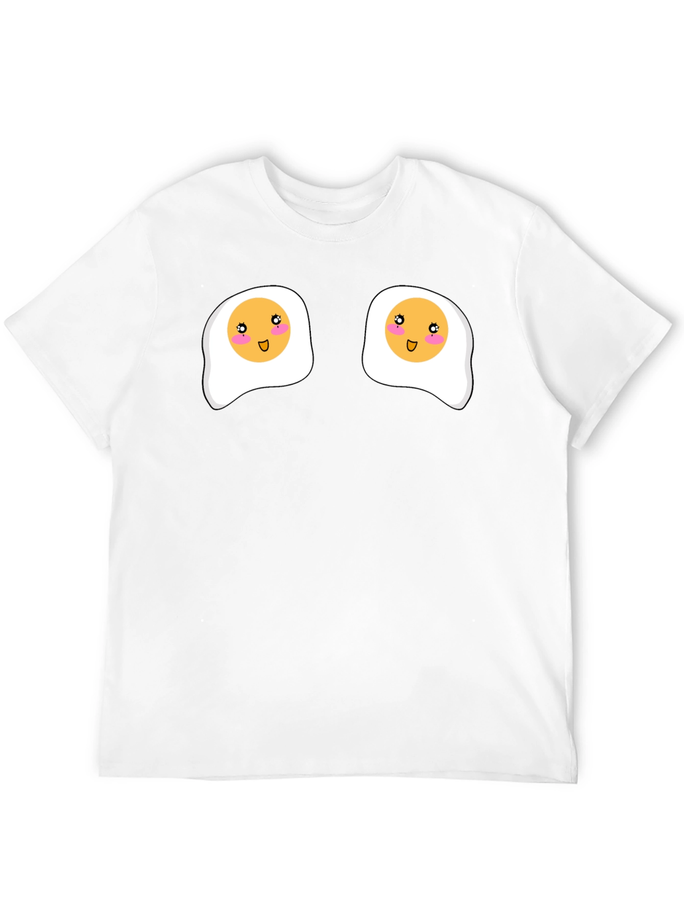 Funny Sunny Side Up Eggs Graphic T-Shirt