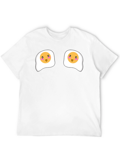 Funny Sunny Side Up Eggs Graphic T-Shirt
