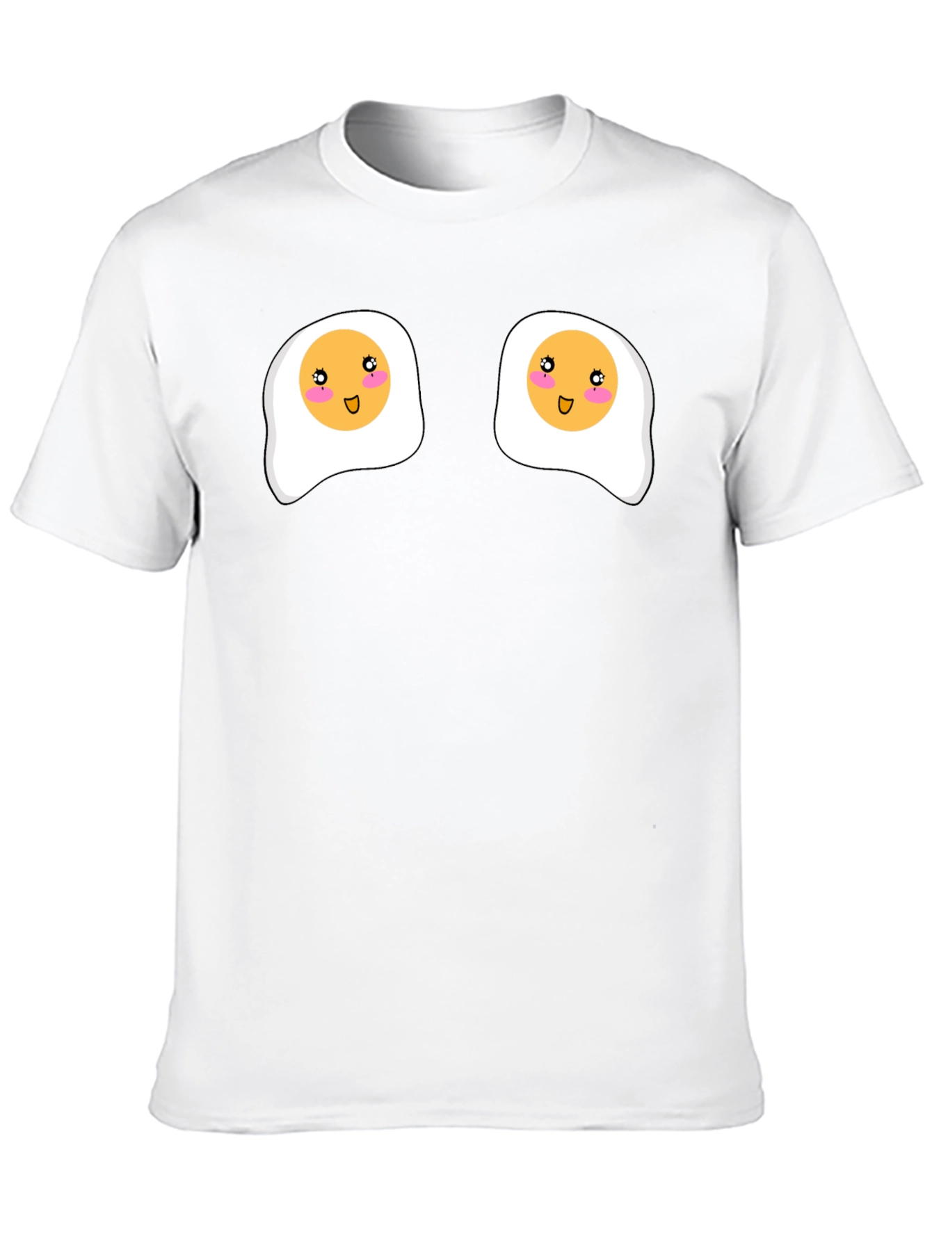 Funny Sunny Side Up Eggs Graphic T-Shirt