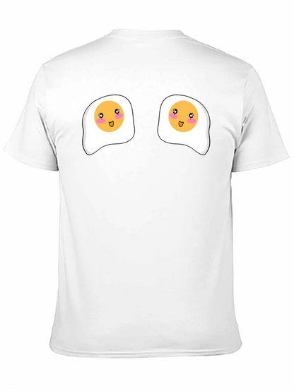 Funny Sunny Side Up Eggs Graphic T-Shirt