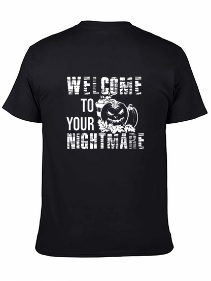 Welcome To Your Nightmare Halloween Graphic Tee