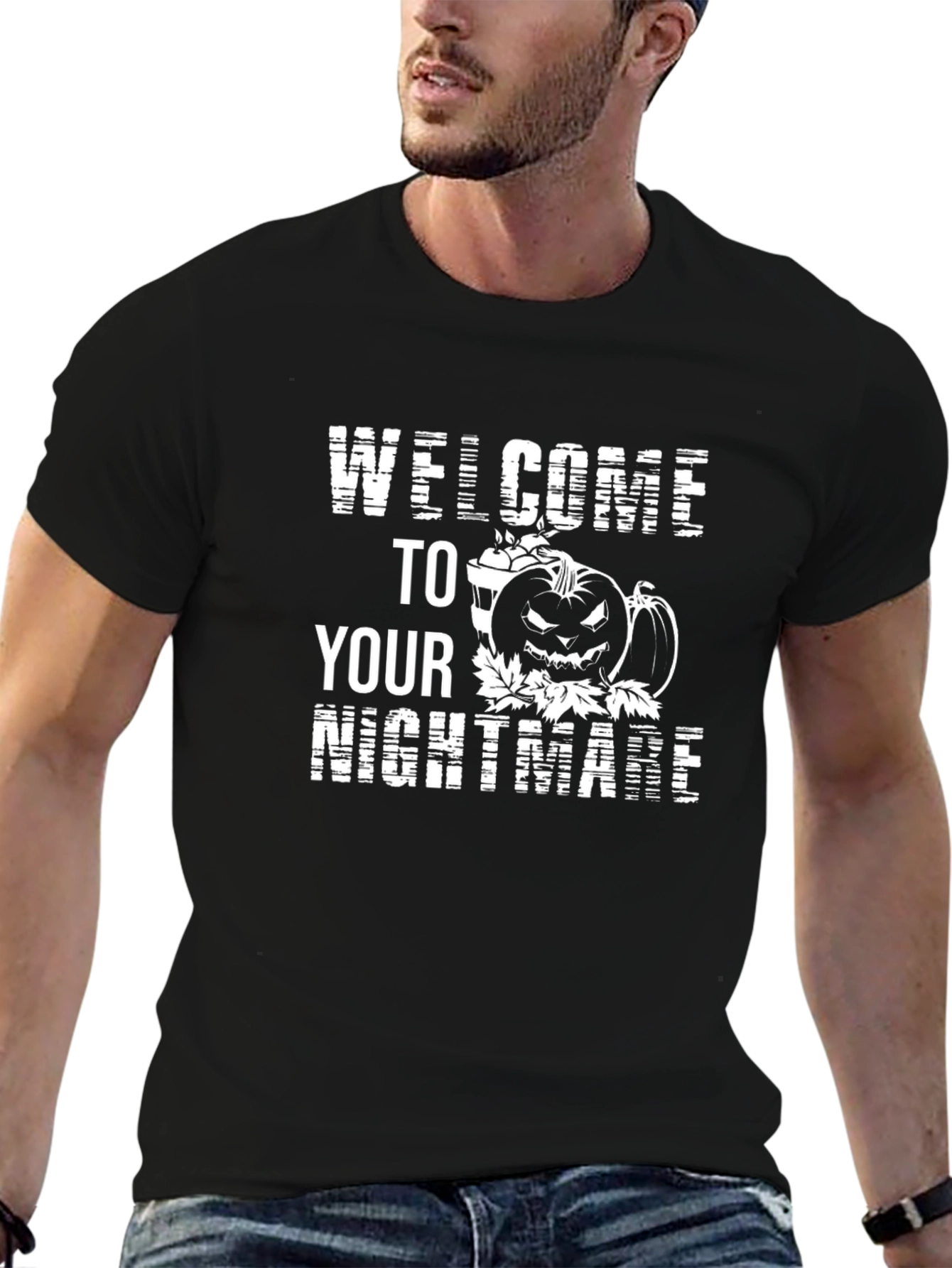 Welcome To Your Nightmare Halloween Graphic Tee
