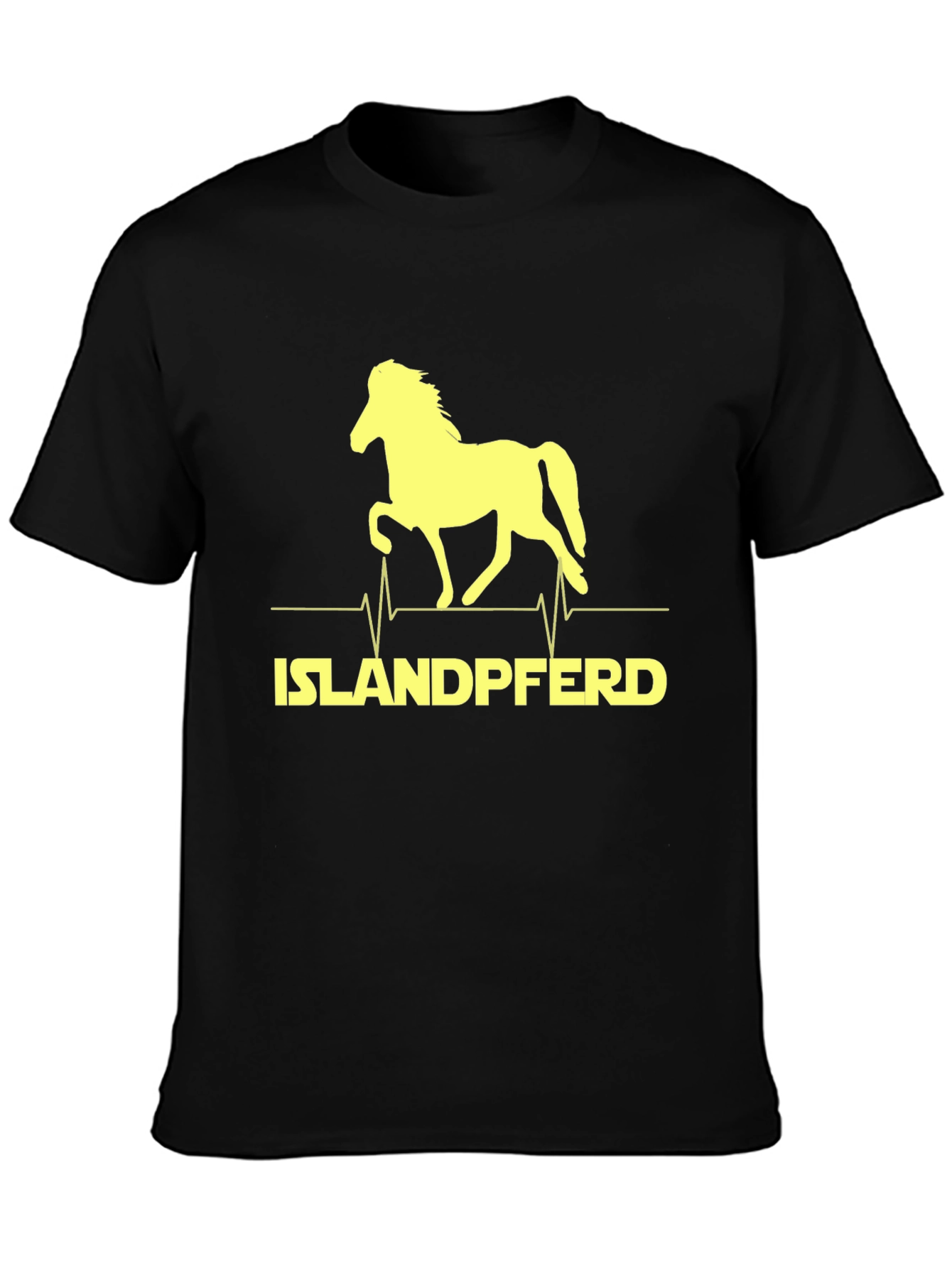 Islandpferd Horse Heartbeat T-Shirt