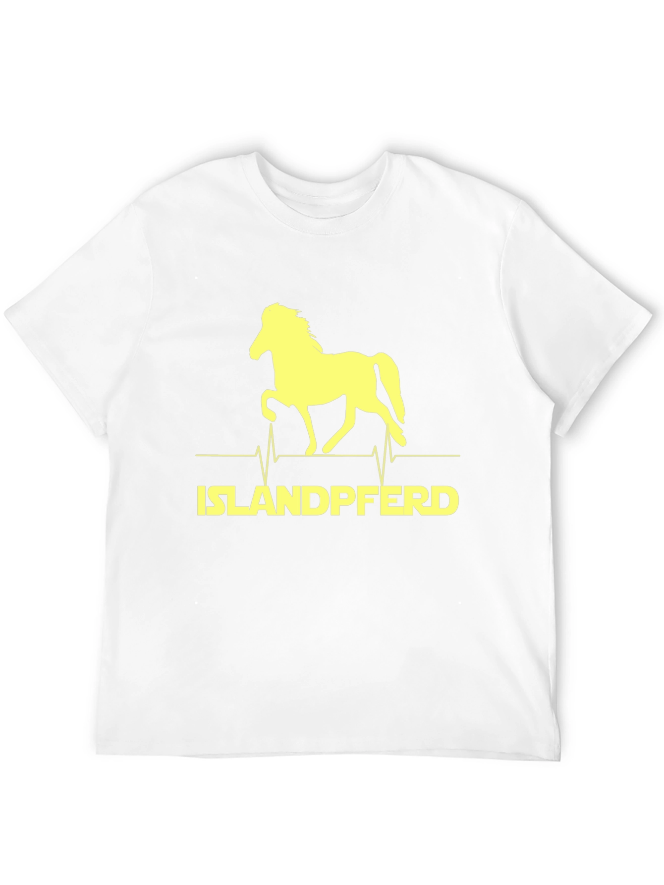Islandpferd Horse Heartbeat T-Shirt