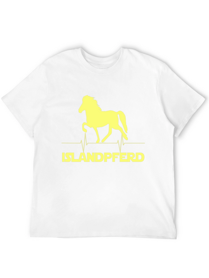 Islandpferd Horse Heartbeat T-Shirt
