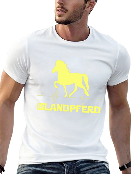 Islandpferd Horse Heartbeat T-Shirt
