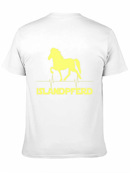 Islandpferd Horse Heartbeat T-Shirt