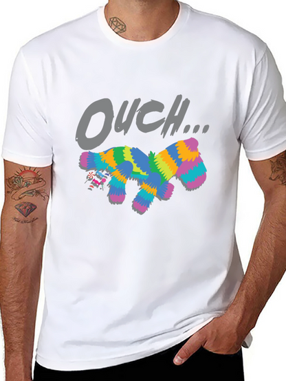 Ouch Pinata T-Shirt - Mens Black Graphic Tee