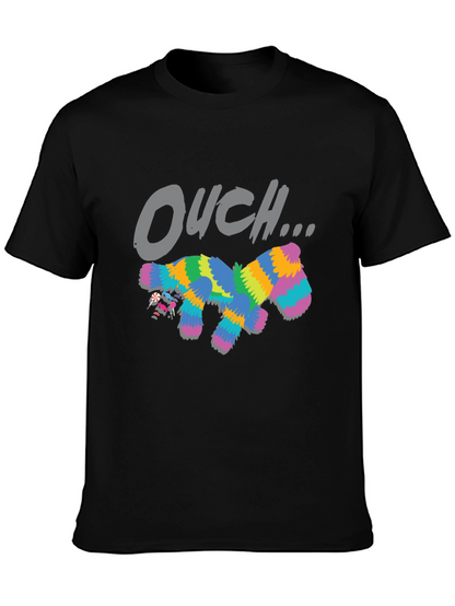 Ouch Pinata T-Shirt - Mens Black Graphic Tee