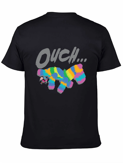 Ouch Pinata T-Shirt - Mens Black Graphic Tee