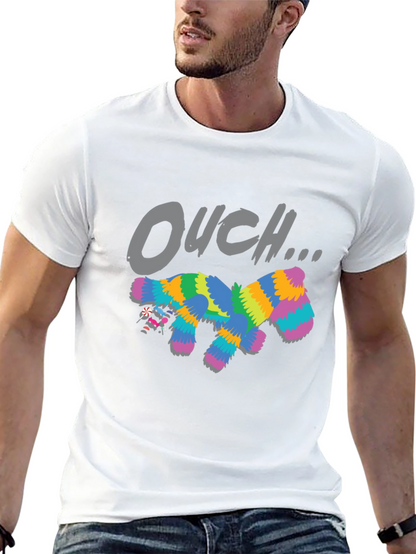 Ouch Pinata T-Shirt - Mens Black Graphic Tee