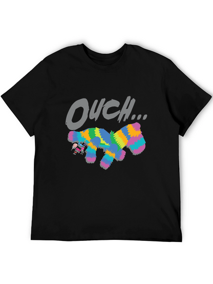 Ouch Pinata T-Shirt - Mens Black Graphic Tee