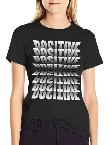 Positive Graphic Tee - Mens Black T-Shirt